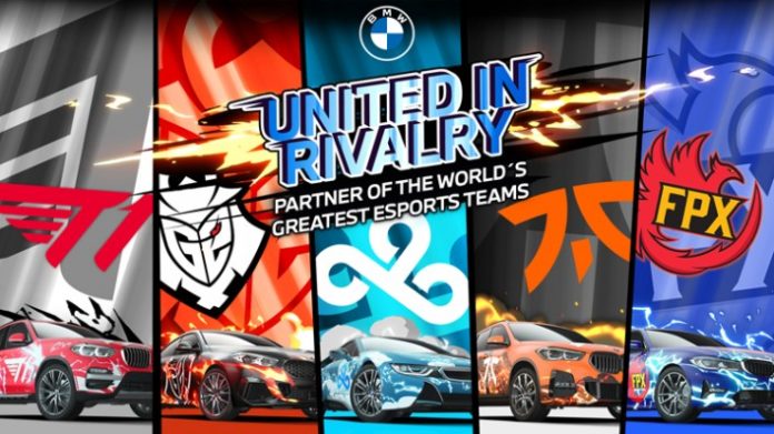“United in Rivalry”, Bmw abbraccia l’olimpo dei team esports
