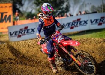 Motocross MXGP, Tony Cairoli trionfa in gara-2 nel GP d’Europa 2020.
