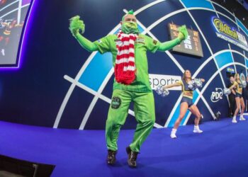 Coppa del mondo di freccette: “Grinch” Wright grande protagonista.