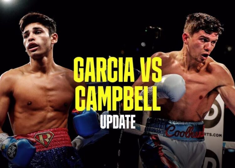 Boxe, sabato notte il fight night Garcia vs Campbell.