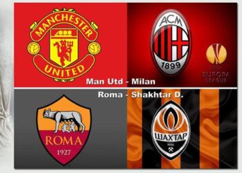 Sorteggi Europa League: i rossoneri trovano il Manchester United, per i giallorossi lo Shakhtar Donetsk.