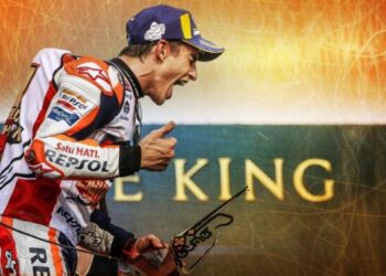 MotoGP: Marquez presente nei box di Portimao.