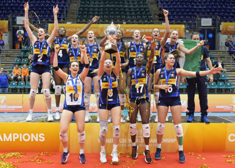 Volley, under 20 femminile: Italia campione del mondo.
