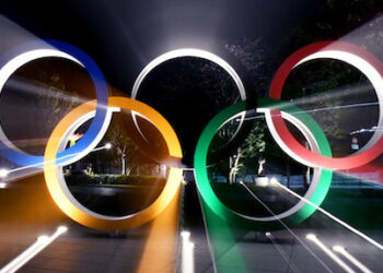 Cerimonia di apertura delle Olimpiadi di Tokyo 2020.