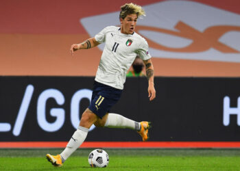 Zaniolo in campo con la Nazionale ad un anno dall’infortunio.