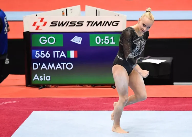 Volteggio, Asia D’Amato incanta i mondiali.