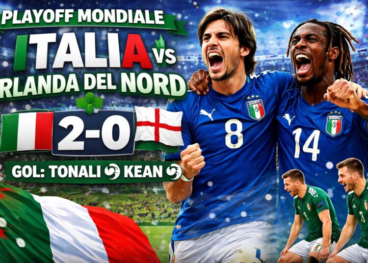 italia irlanda del nord playoff mondiali